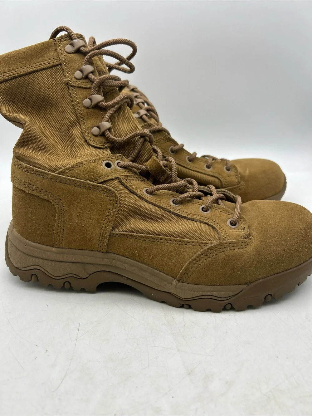 Military Uniform Supply OCP Assault Boots - Coyote Size 9 Reg (Read Desc)